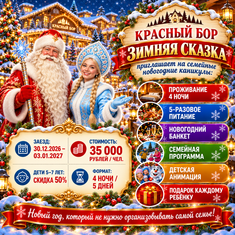 Новогодние и Рождественские каникулы 2027